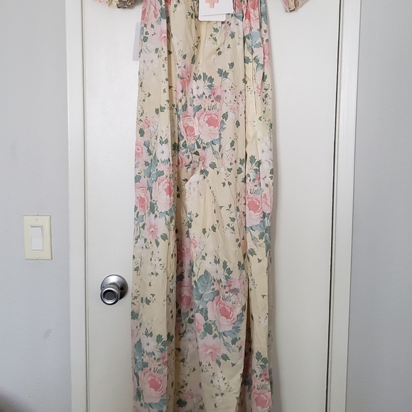 SOLD Selkie Fantasy Yellow Floral Jumpsuit - Picture 5 of 6